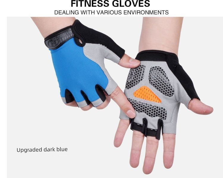 Durable anti-cocoon fitness gloves for active use