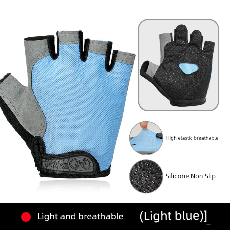 Durable fitness gloves for pull-ups and weightlifting