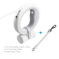 Retractable Pet Leash Flexible Ring Shape with LED