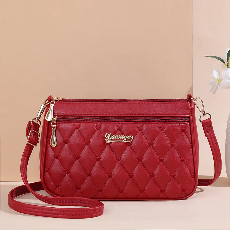 Women's Embroidery Messenger Bag – Stylish Handbag with Hairball Accent for Everyday Use. - All Niche Drop
