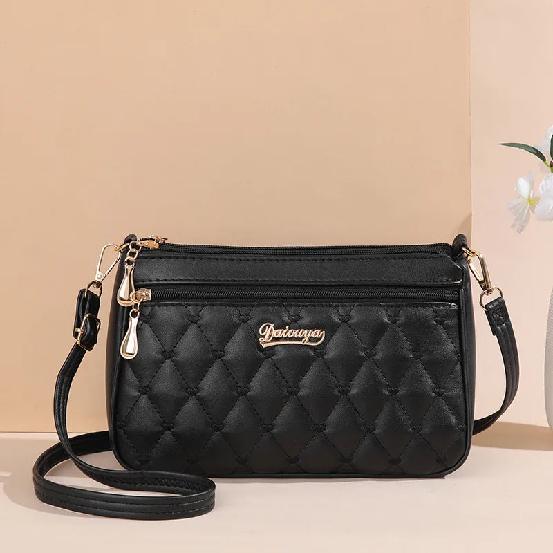 Women's Embroidery Messenger Bag – Stylish Handbag with Hairball Accent for Everyday Use. - All Niche Drop