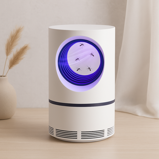 Silent LED Mosquito Killer on nightstand