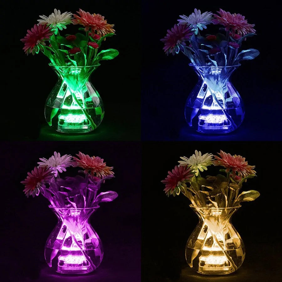 LED Remote Controlled RGB Submersible Lights - All Niche Drop