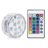 LED Remote Controlled RGB Submersible Lights - All Niche Drop