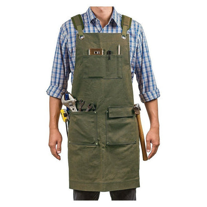 Home Kitchen Gardening Woodworking Canvas Apron - All Niche Drop