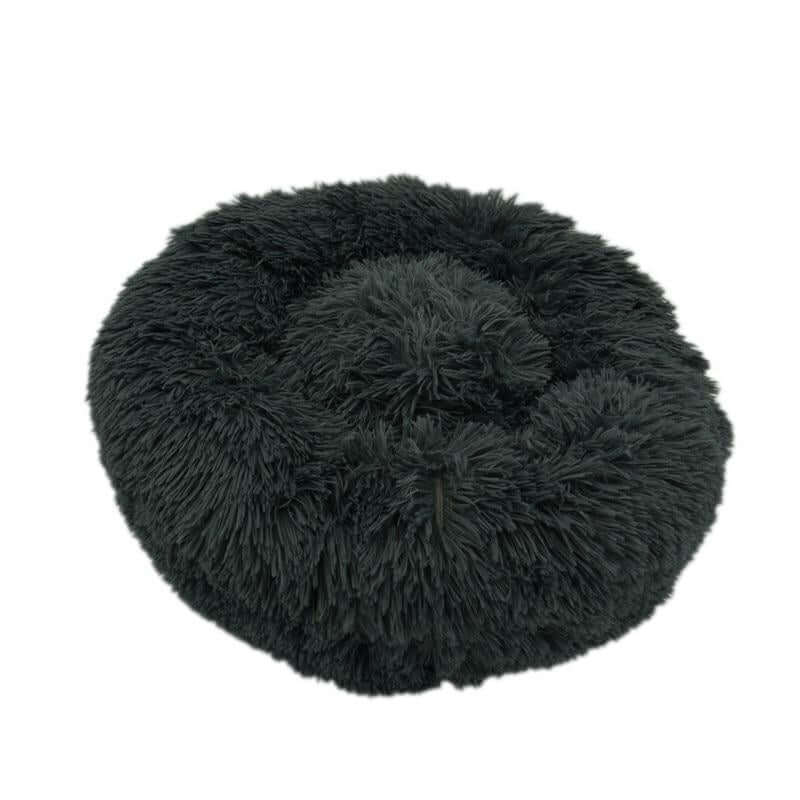 Comfortable pet bed providing orthopedic support Calming Donut Bed for Dogs & Cats