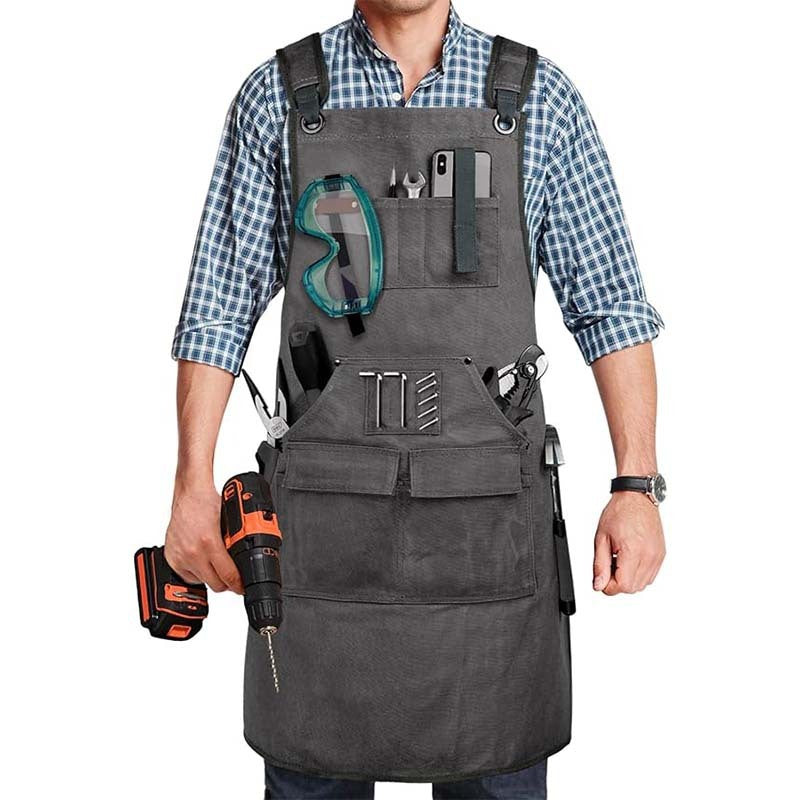 Home Kitchen Gardening Woodworking Canvas Apron - All Niche Drop