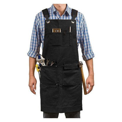 Home Kitchen Gardening Woodworking Canvas Apron - All Niche Drop