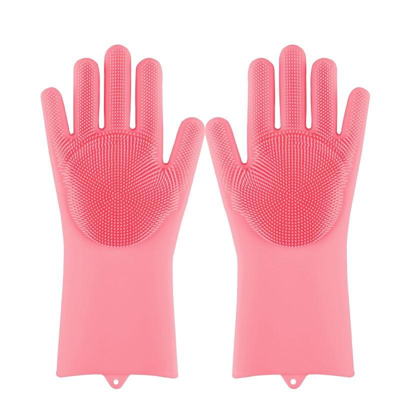 Multifunction cleaning gloves