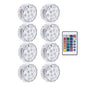 LED Remote Controlled RGB Submersible Lights - All Niche Drop