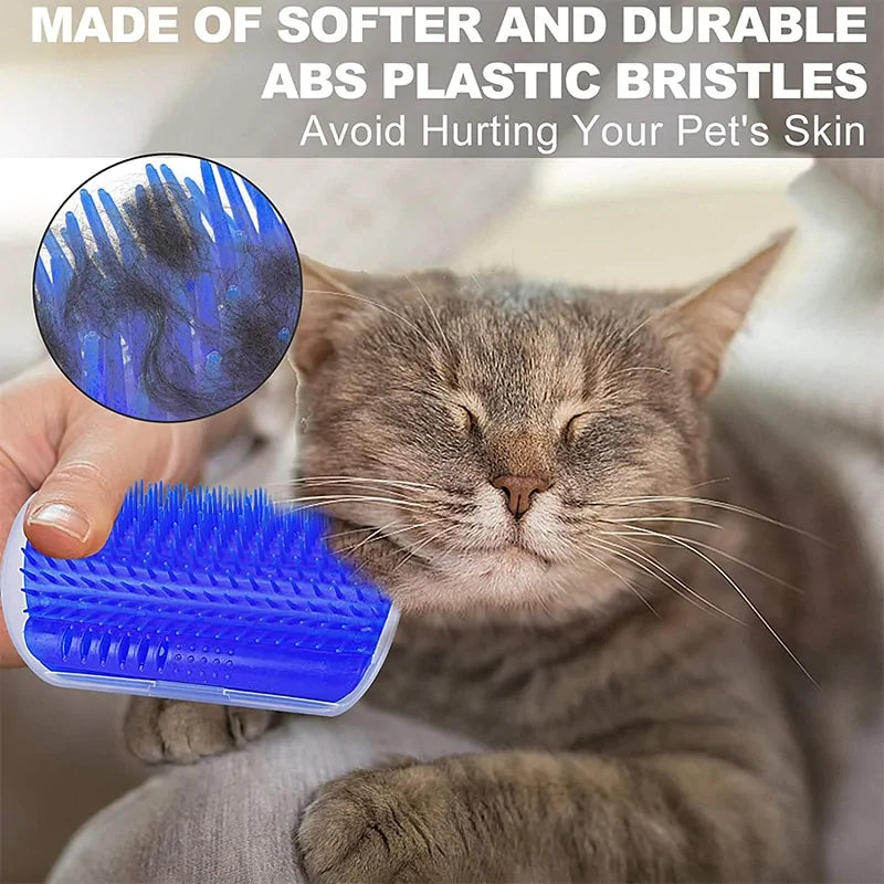 Wall Corner Massage Cat Comb Brush - All Niche Drop