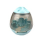 Close-up of Interactive Pet Treat Ball Food Dispenser showing adjustable opening