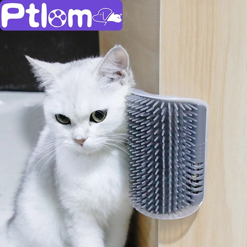 Wall Corner Massage Cat Comb Brush - All Niche Drop